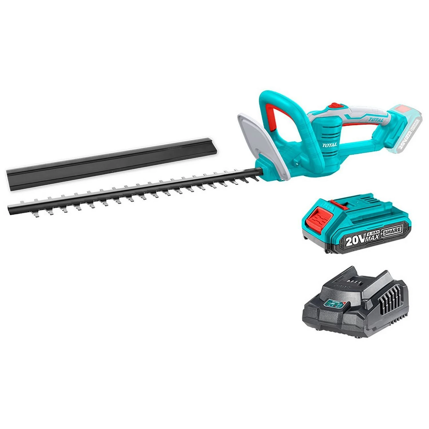 Cortacerco Inalámbrico 20v Total 46cm – Incluye Batería Y Cargador