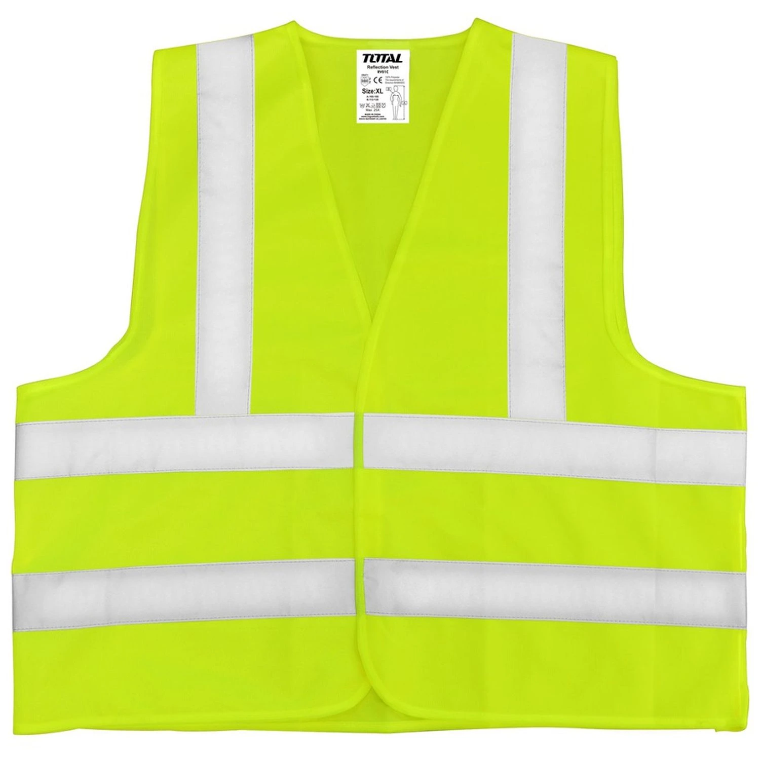 Chaleco Reflectivo Total – Color Amarillo
