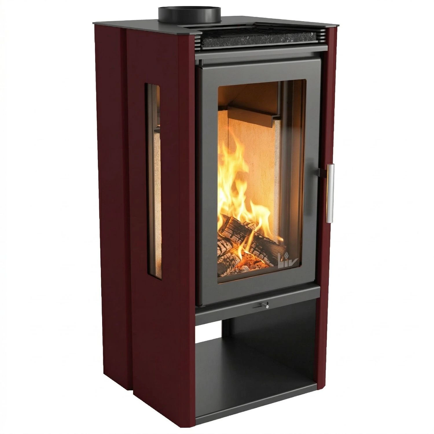 Calefactor A Leña Liv Elegance, 167m2 – Triple Vidrio, Vertical