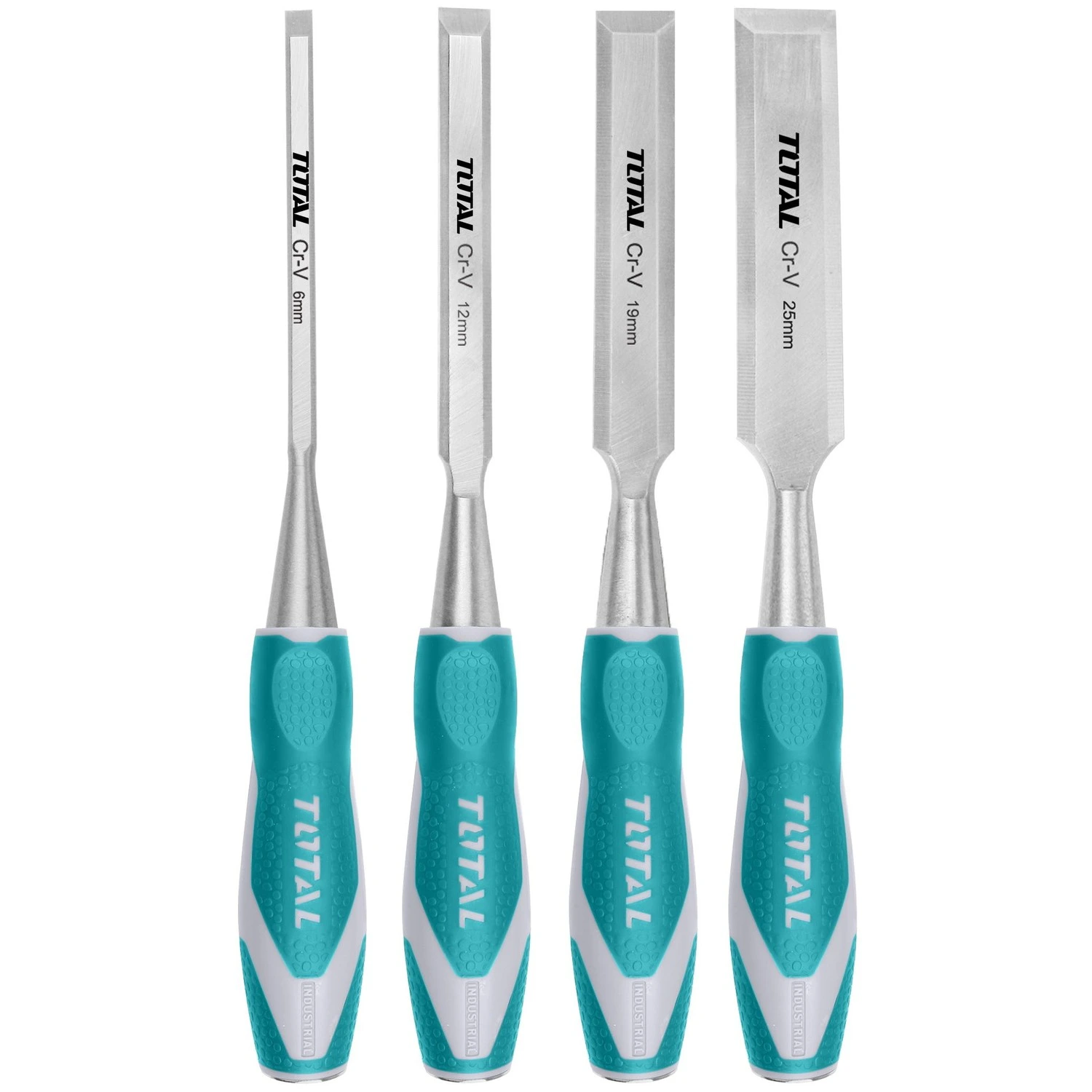 Formón Para Madera Total – Set x 4