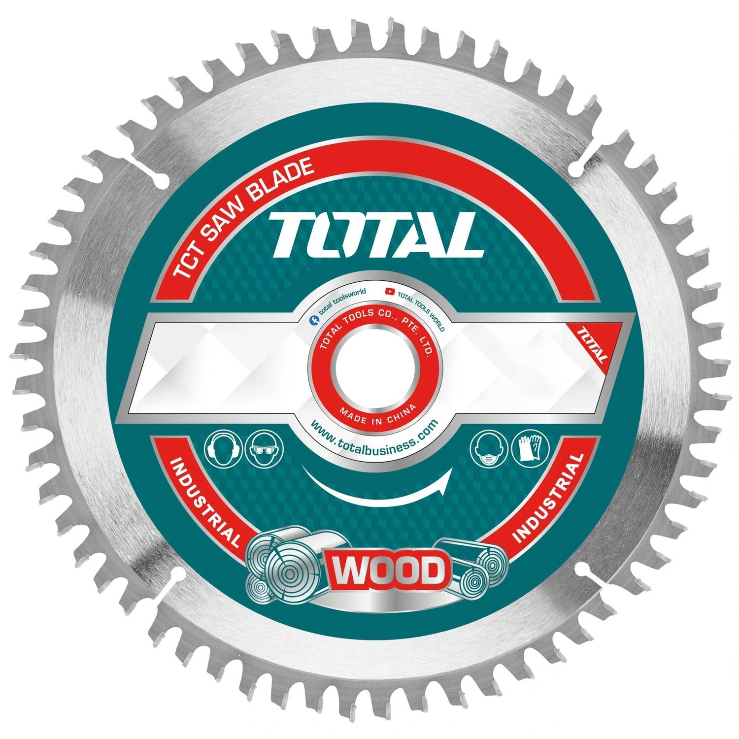 Disco P/Amoladora 4.1/2″ Total, Corte Madera – 40 Dientes