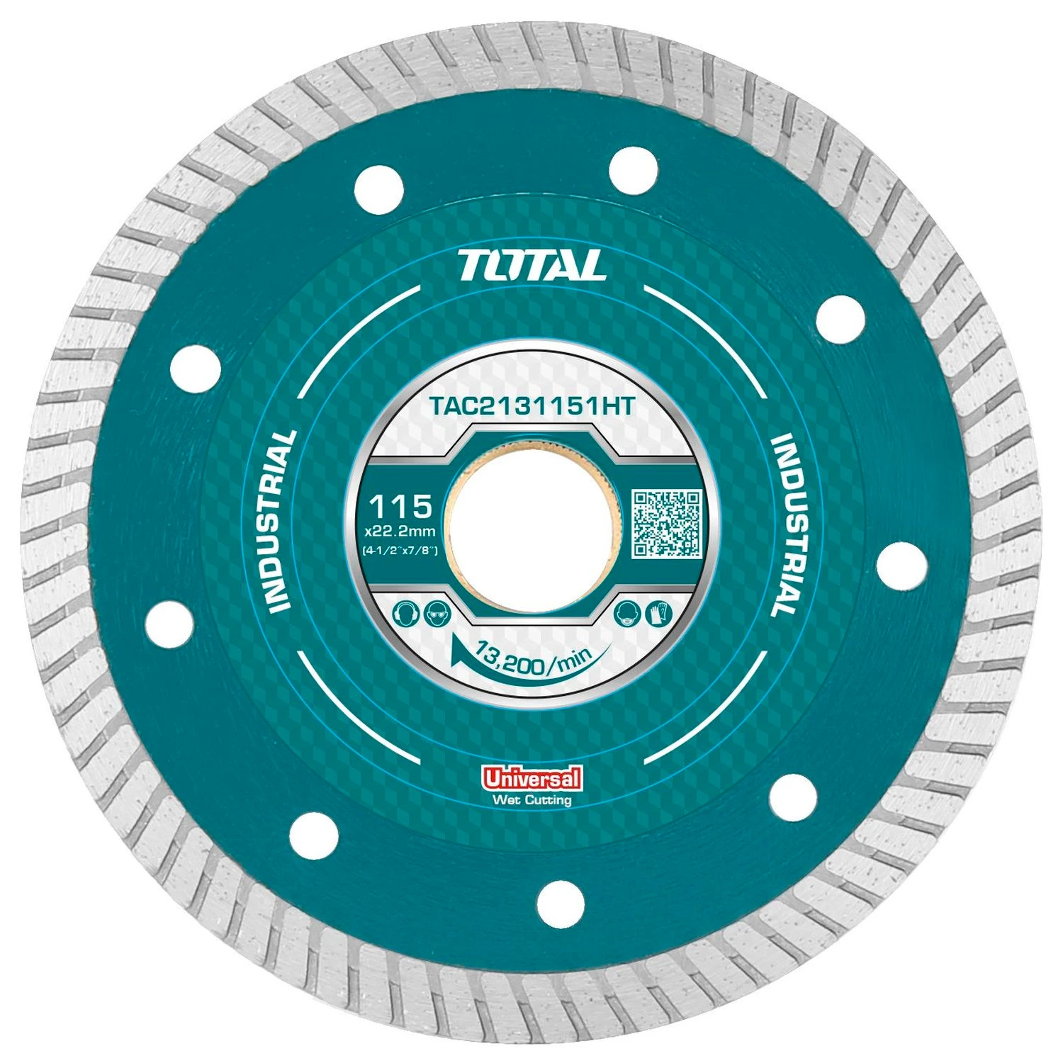Disco Diamantado P/Amoladora 4.1/2″ Total – Turbo