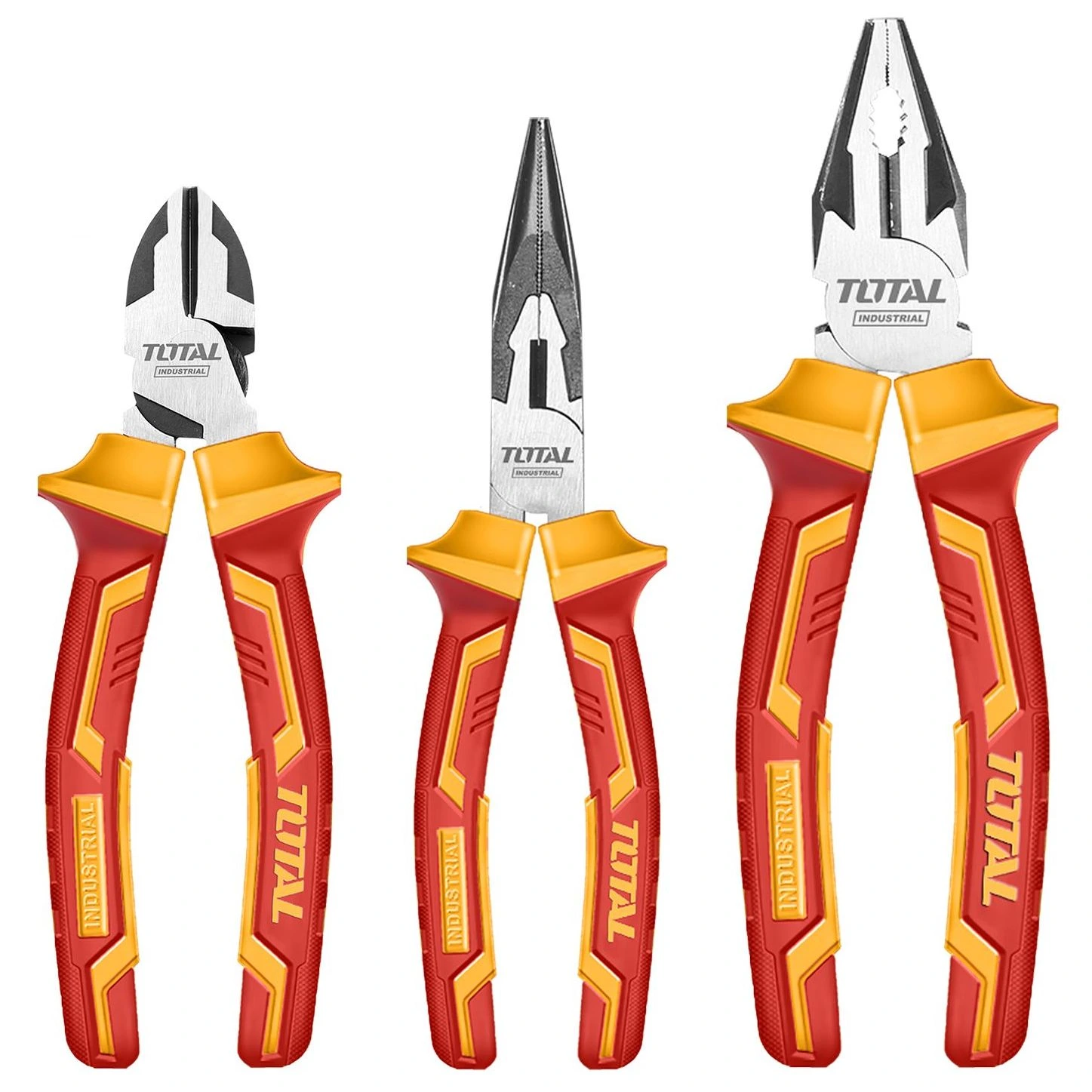Set De 3 Alicates / Pinzas Aislados Total – Industrial