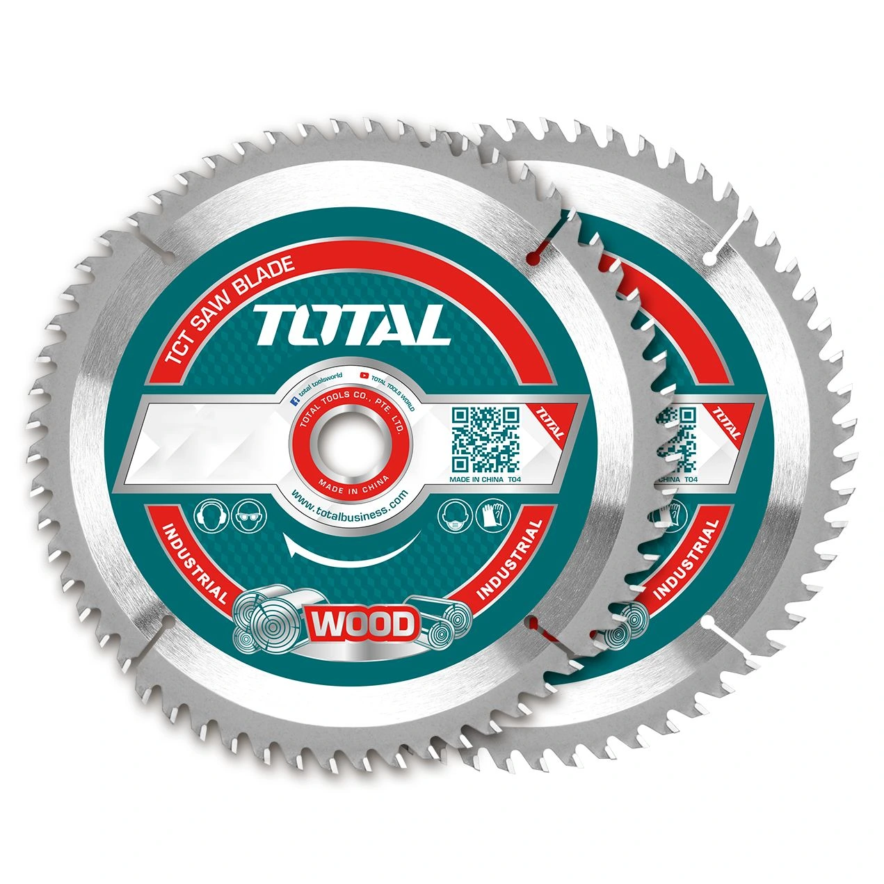 Disco P/Circular 7.1/4″ Total, Corte Madera – 30 Dientes, Eje 20mm, Set x 2