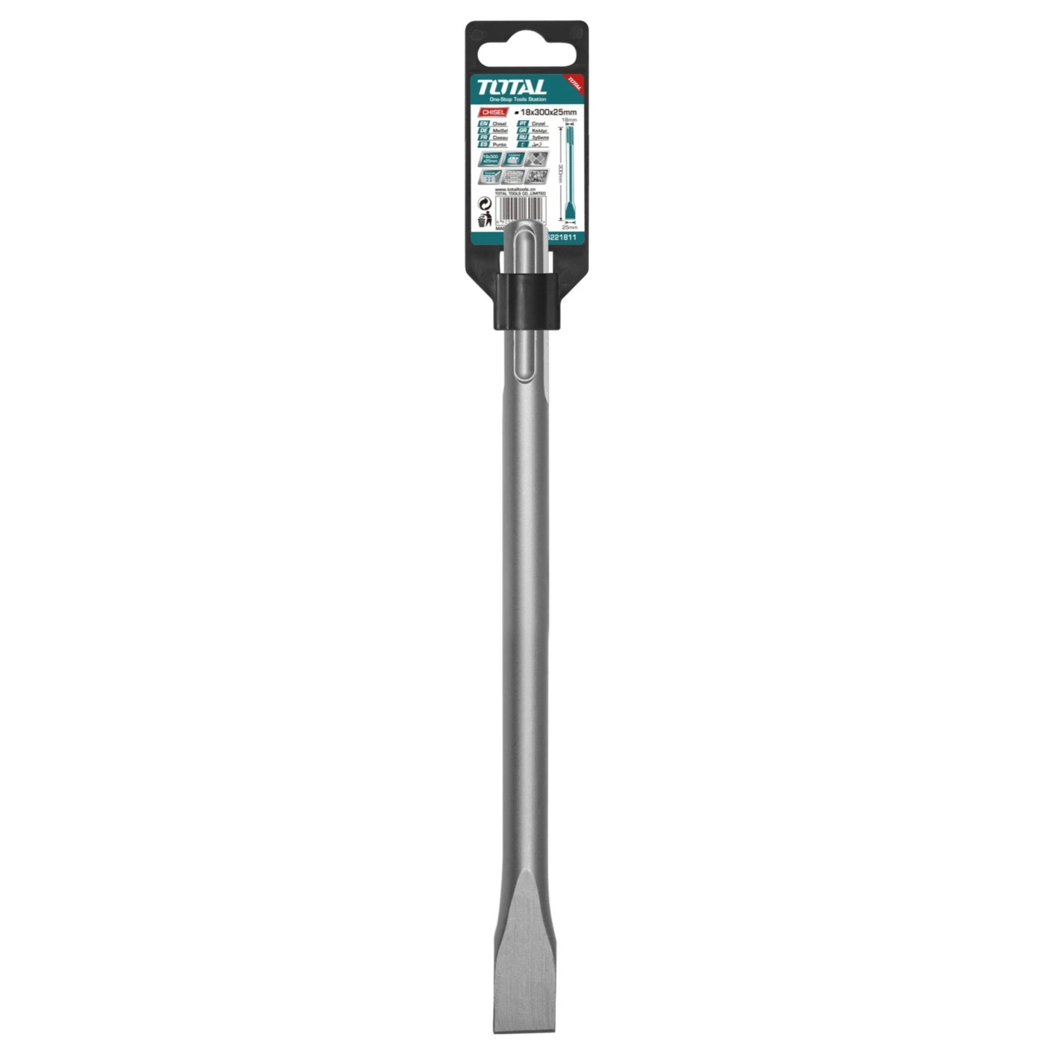 Cincel Chato Total 250mm – SDS Plus