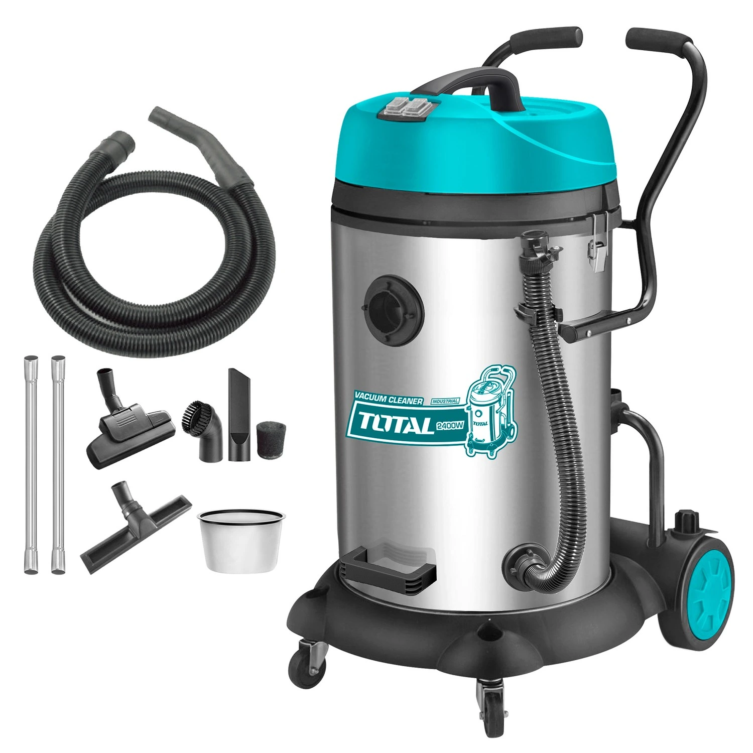 Aspiradora Seco / Húmedo Total 75L – 2400w