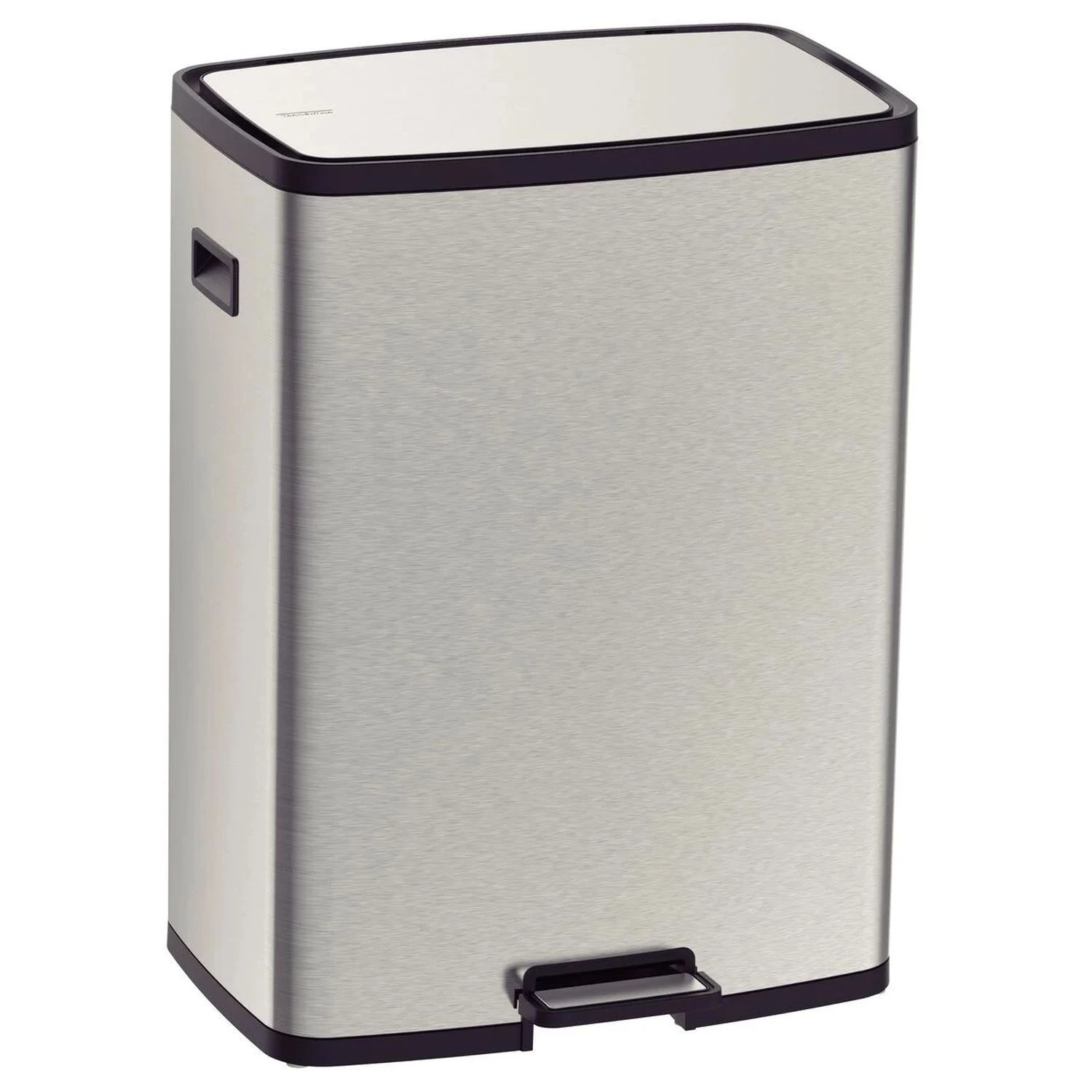 Papelera Tramontina Rectangular 45L – Acero Inoxidable