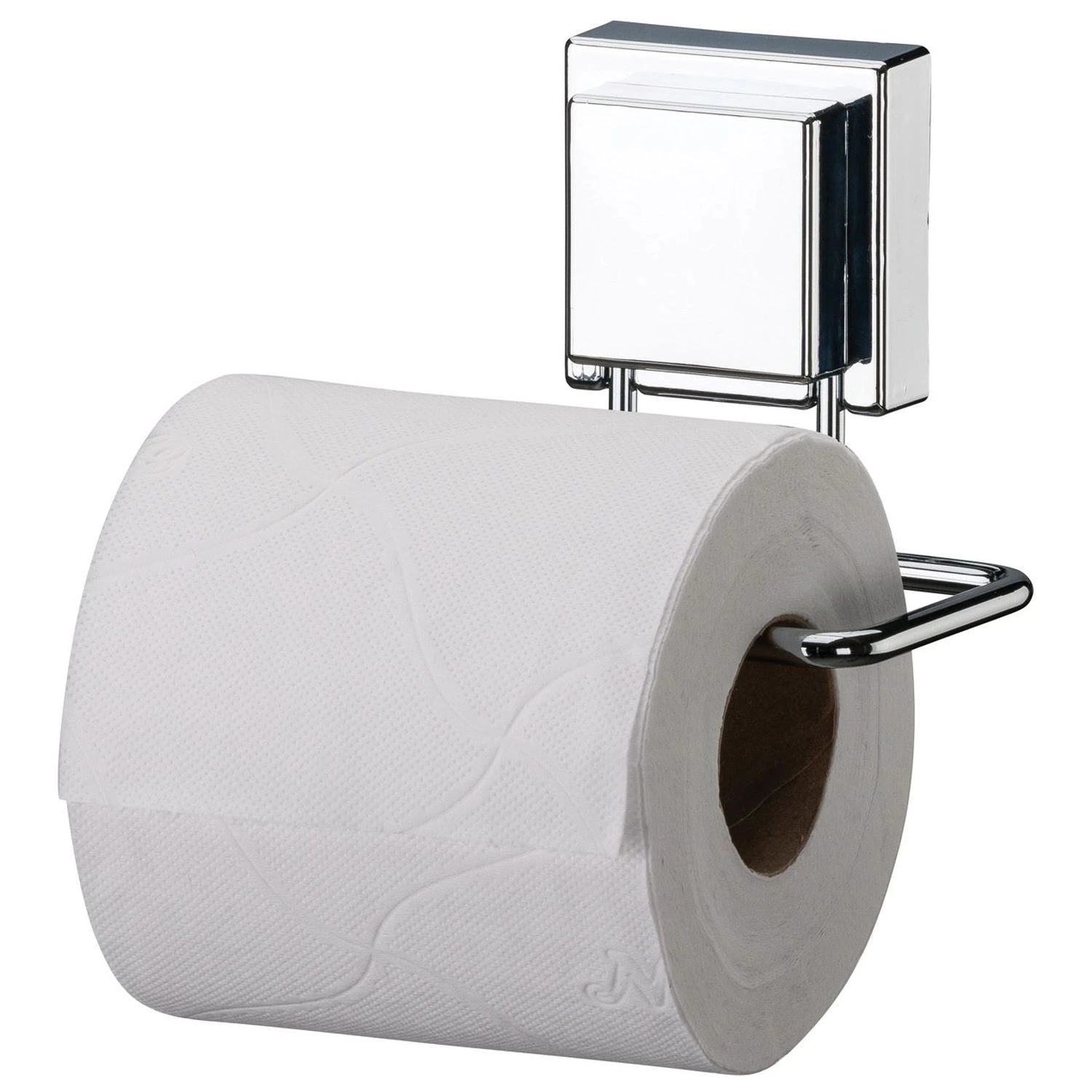 Portarollos Papel Higiénico De Acero Con Ventosa, Future – Cromado