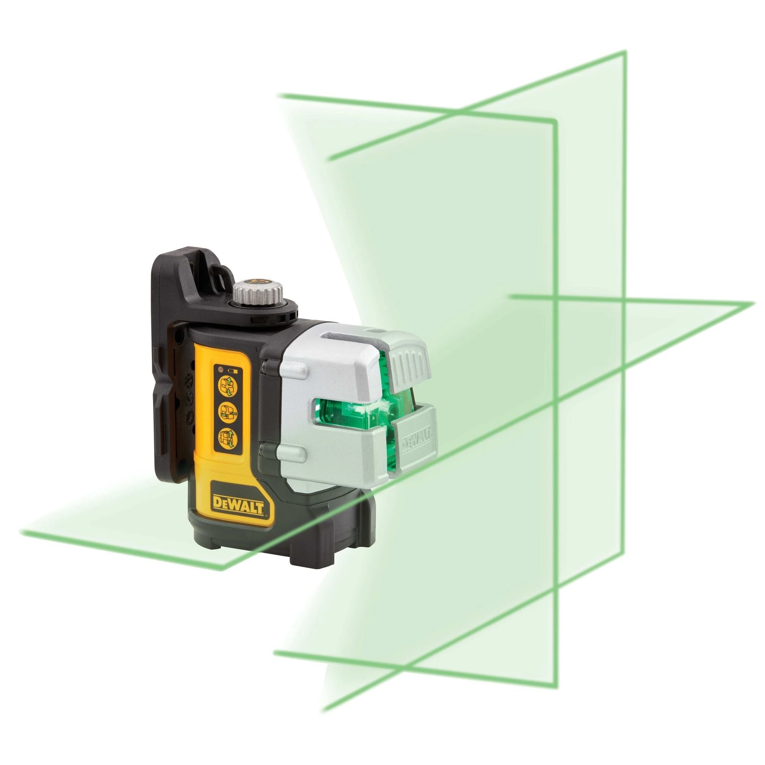 Nivel Láser DeWalt 60m – 3 Líneas Verdes