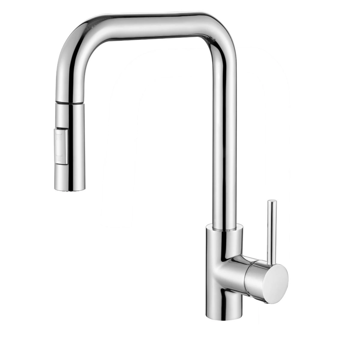 Monocomando De Cocina P/Mesada Ommix Zafira 35mm – Extraíble