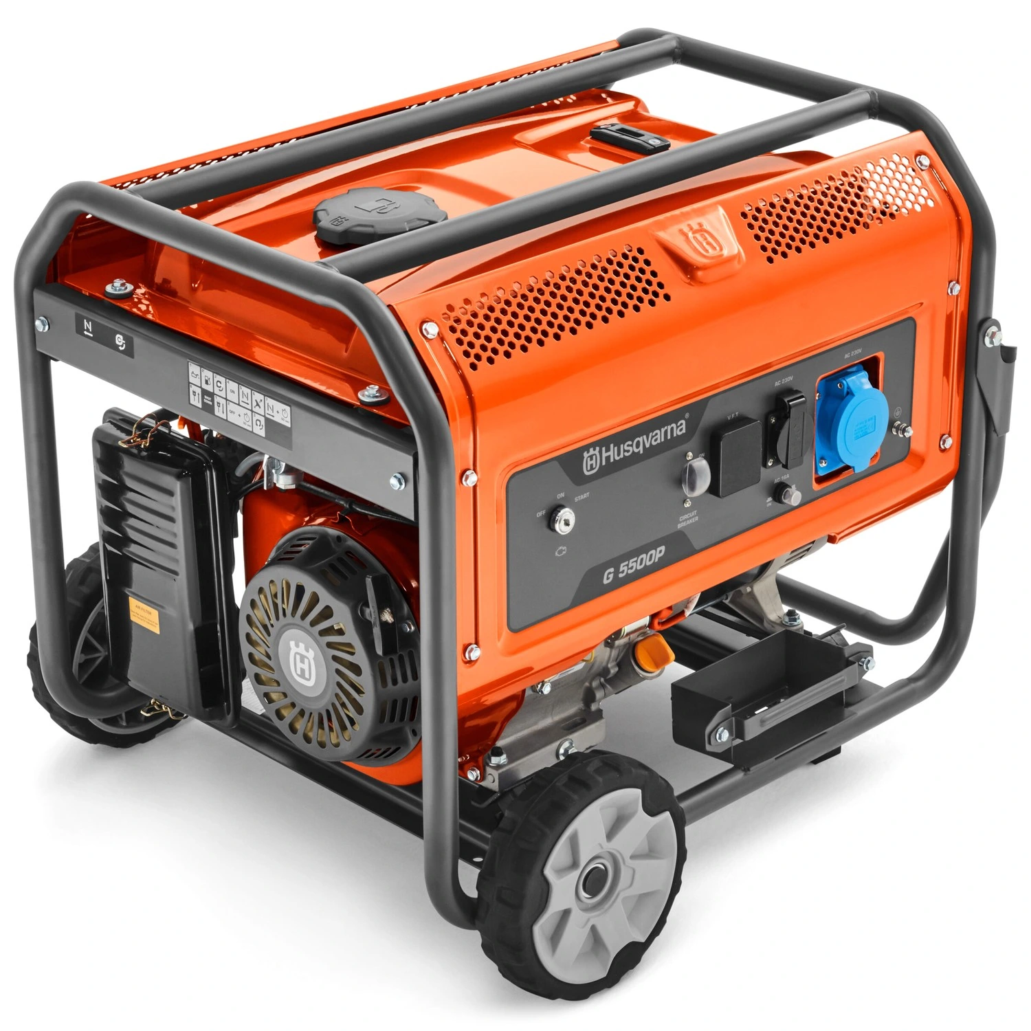 Generador Husqvarna 5500w – Nafta – Arranque Eléctrico