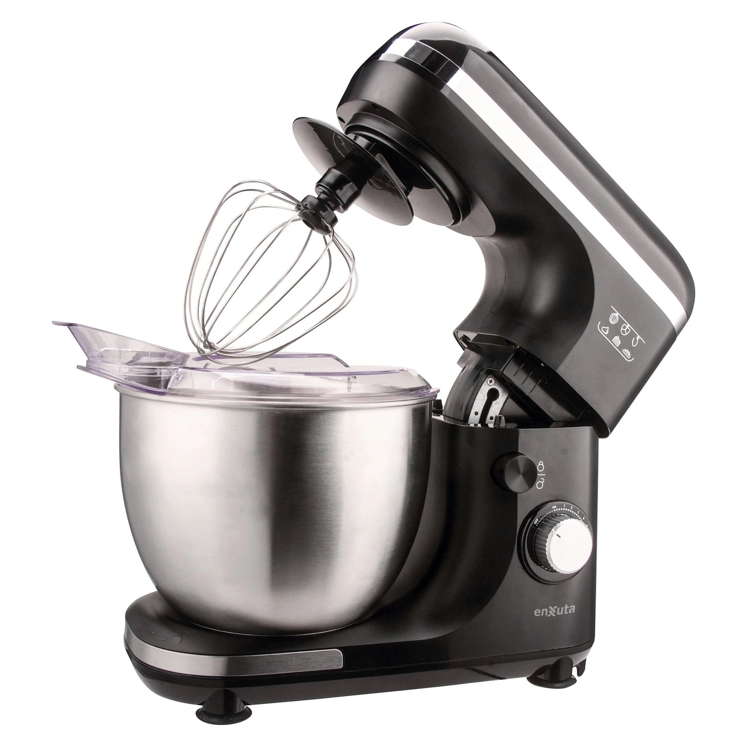 Batidora Planetaria Enxuta 1000w – Bowl Acero 5 Lts