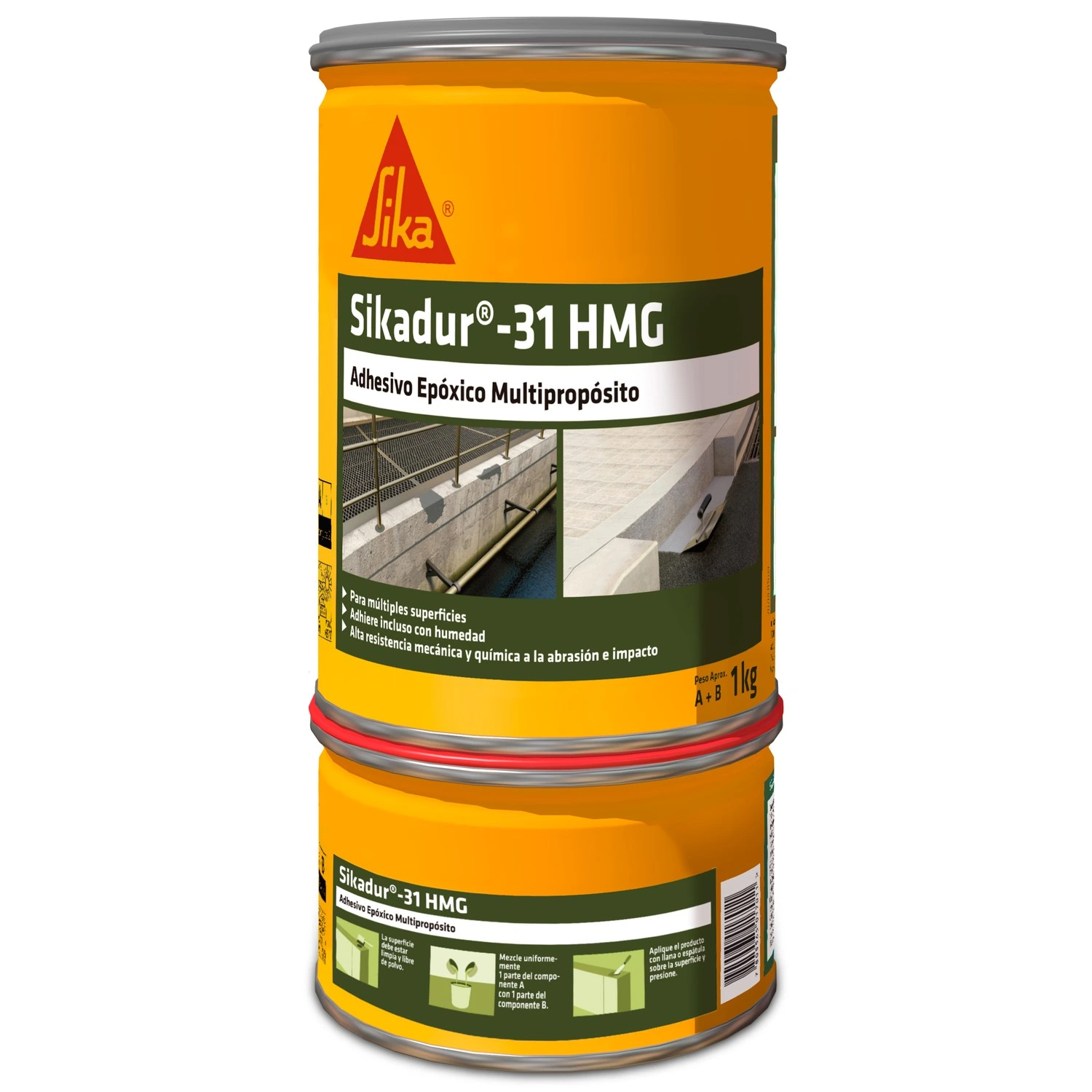 Adhesivo Epoxi Sika, Sikadur-31 HMG – 1Kg