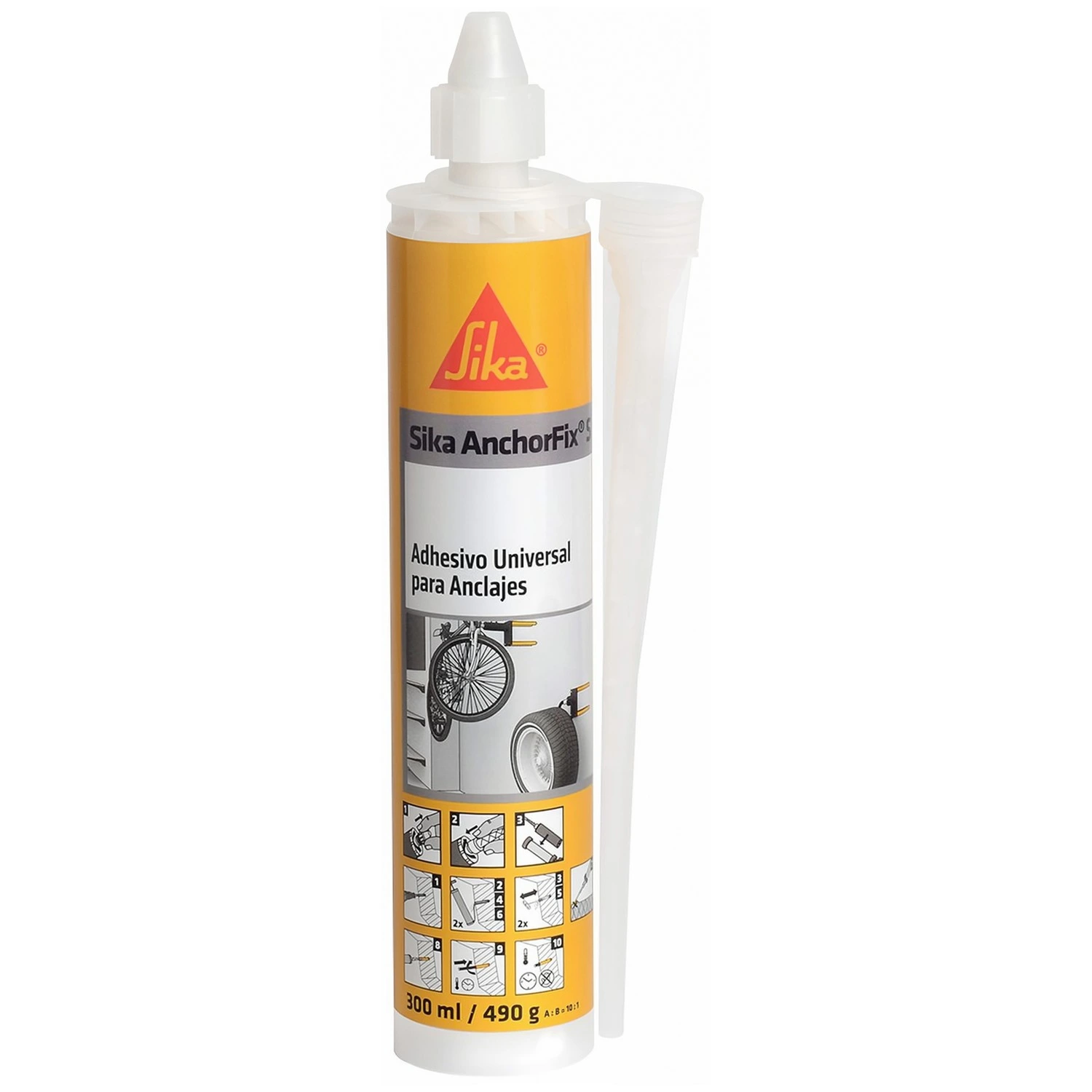Adhesivo Para Anclajes Sika AnchorFix -S, Cartucho 300ml