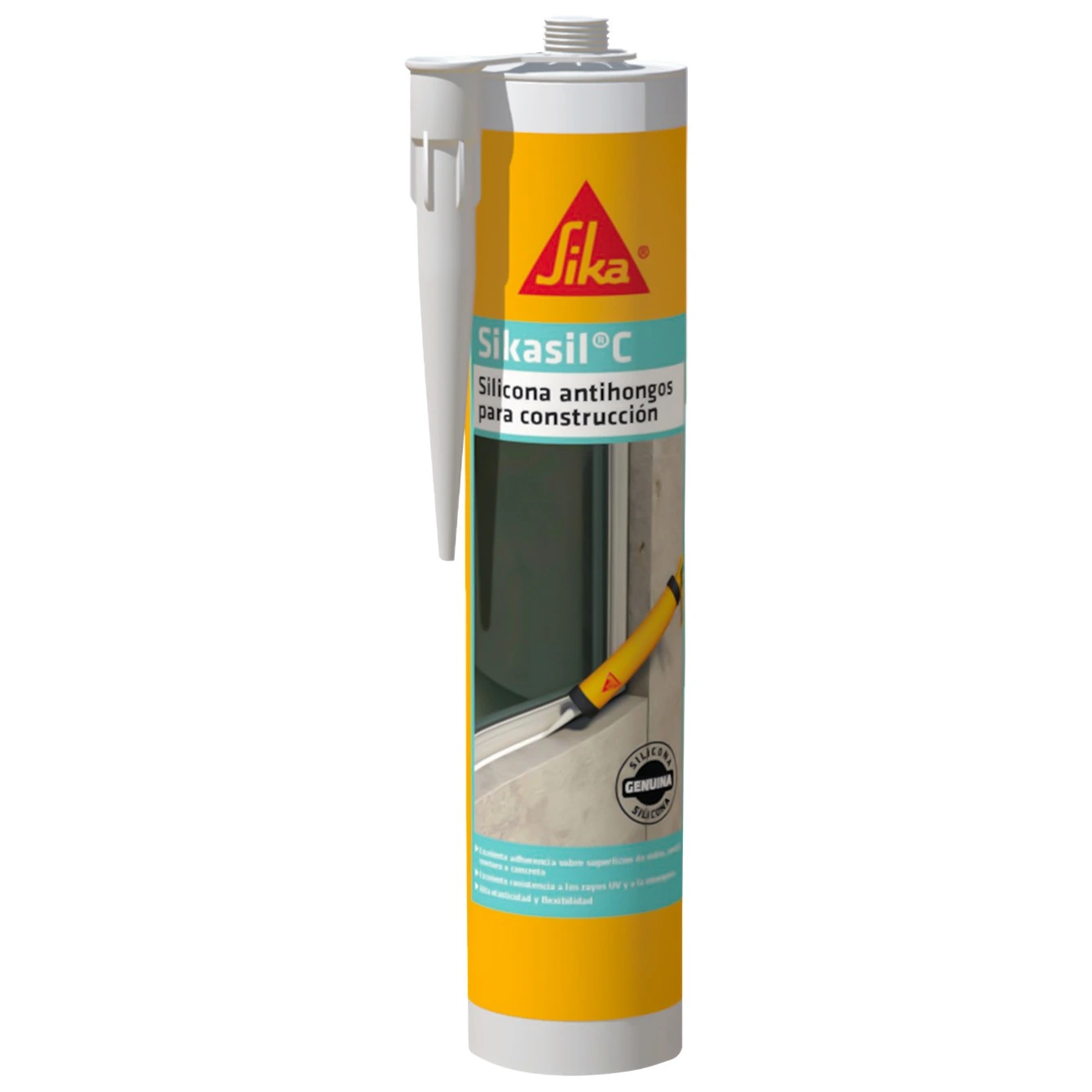 Silicona Neutra Sika, SikaSil C – Cartucho 280ml