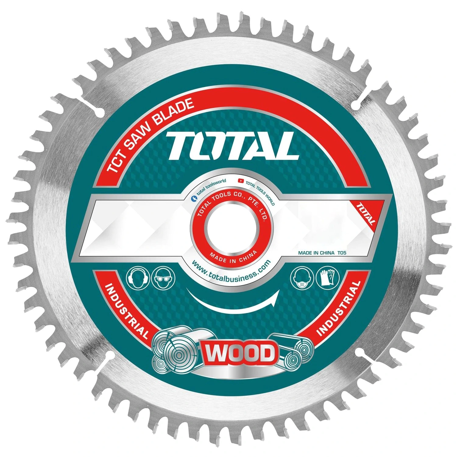 Disco P/Circular 5.1/2″ Total, Corte Madera – 24 Dientes, Eje 25.4mm