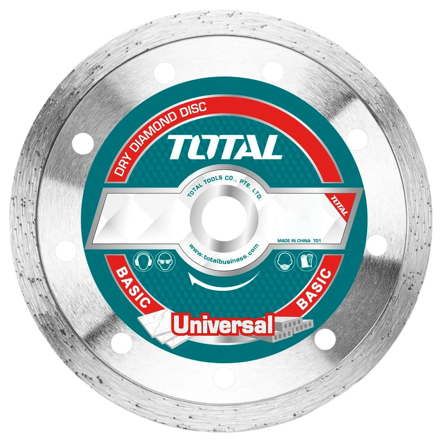 Disco Diamantado P/Amoladora 4.1/2″ Total – Continuo