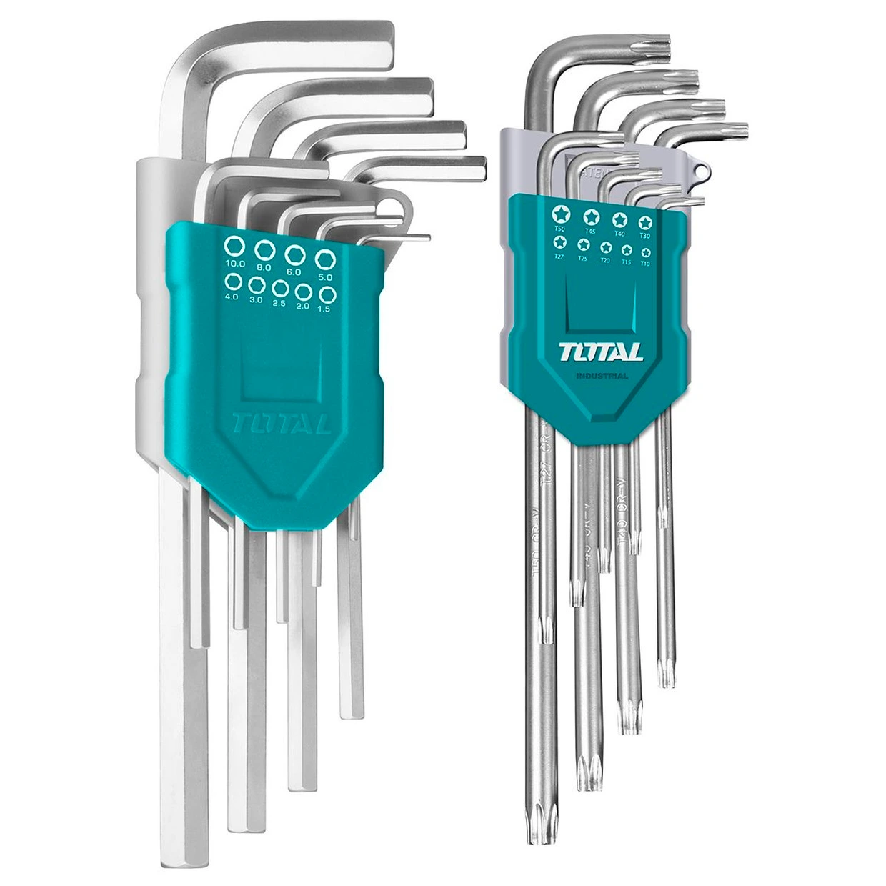 Set De 18 Llaves Allen + Torx Total