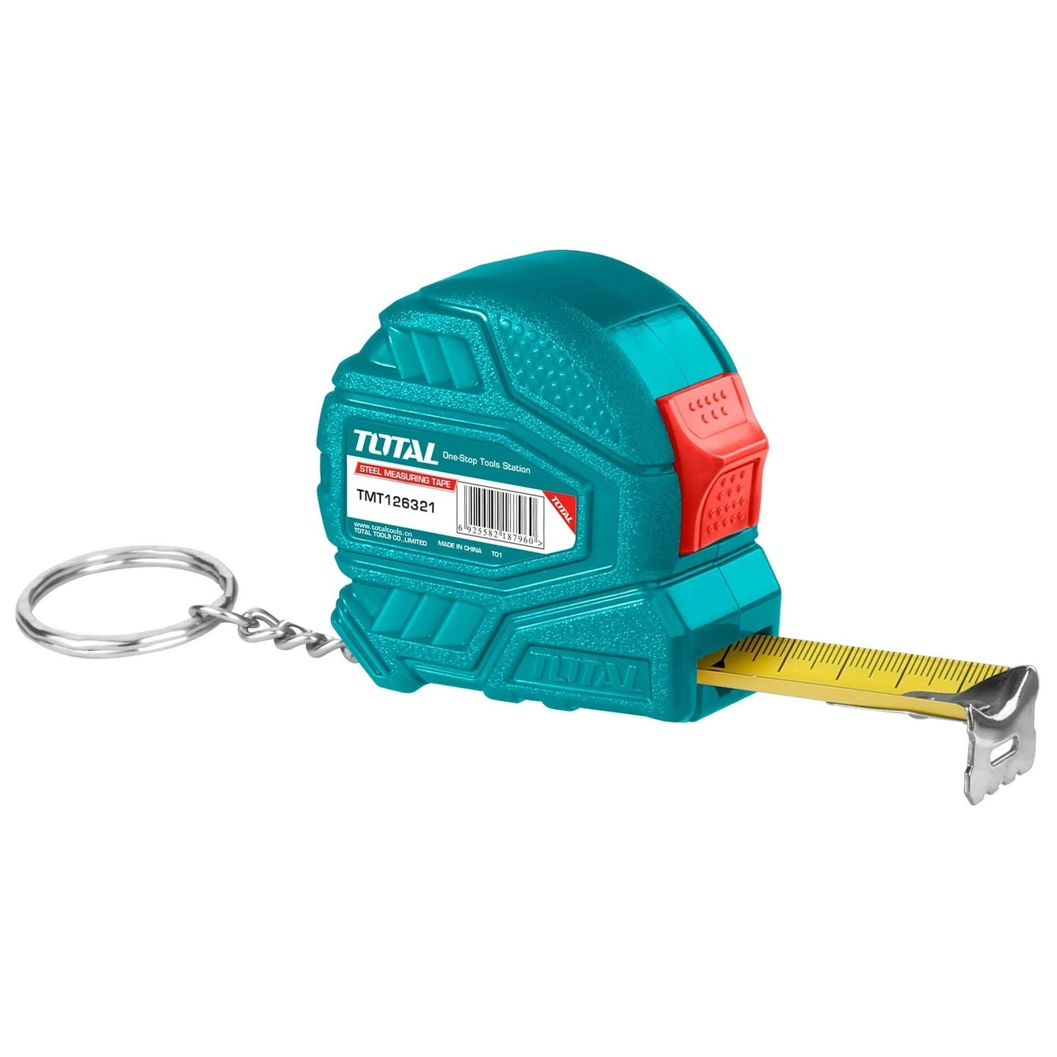 Cinta Métrica Total 2m x 13mm – Llavero