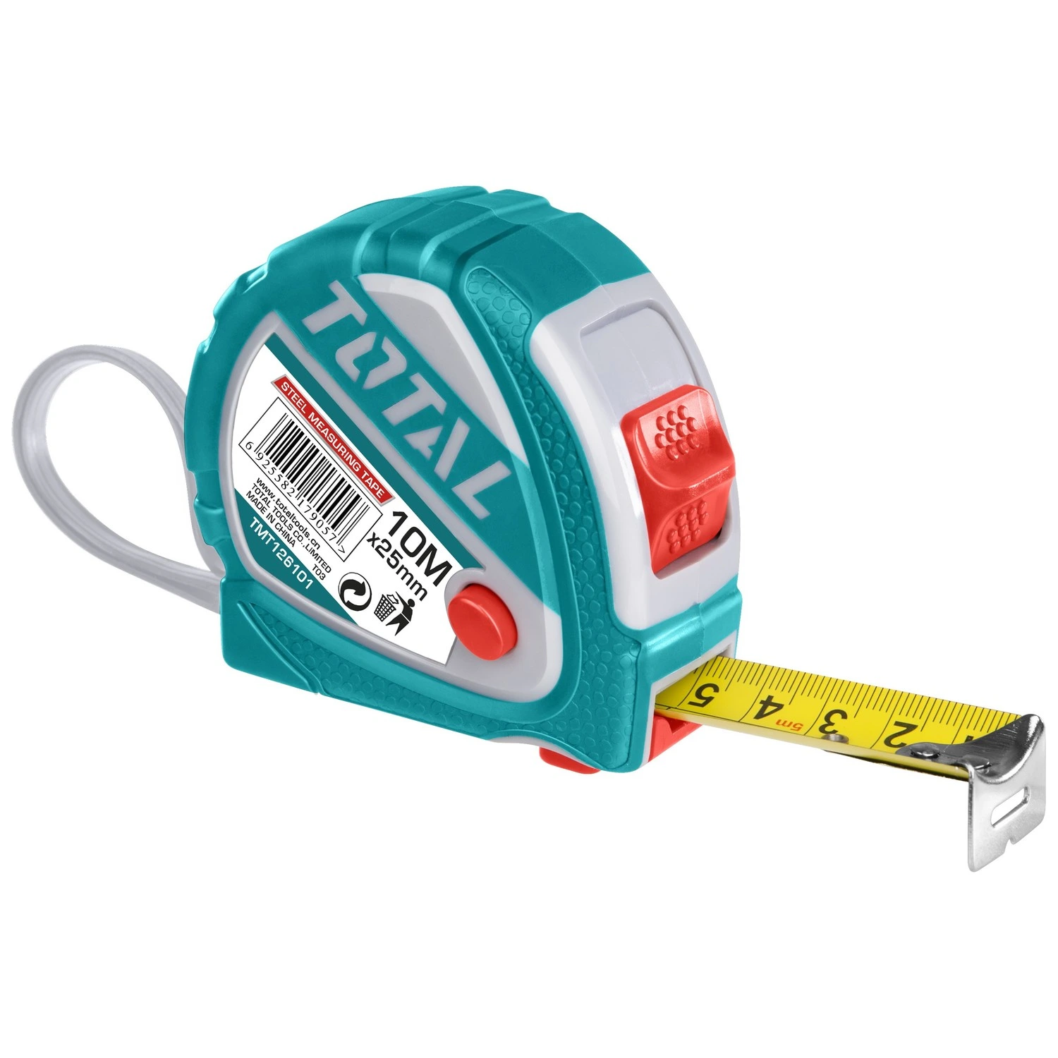 Cinta Métrica Total 10m x 25mm