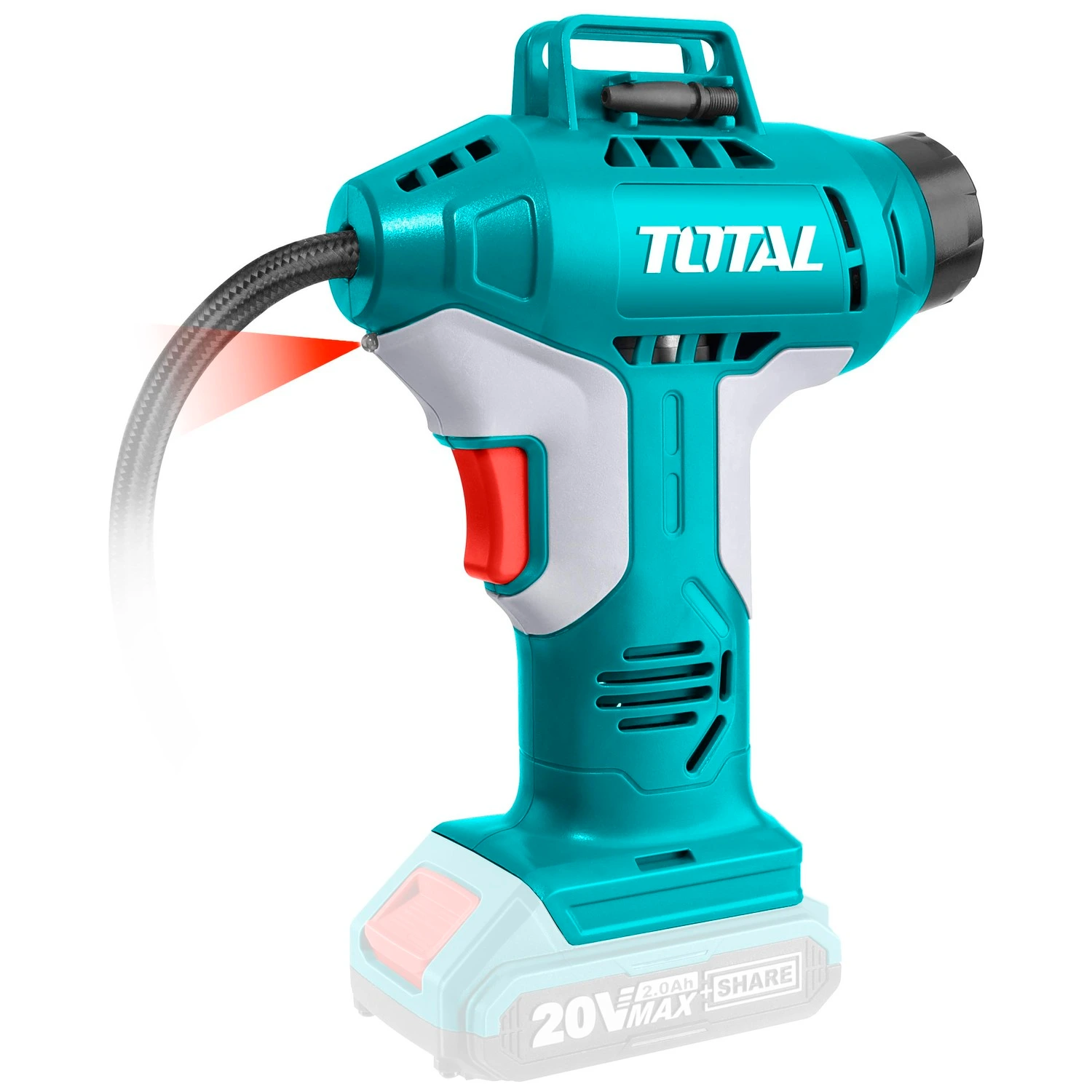 Inflador Inalámbrico Total 150 PSI – 20v