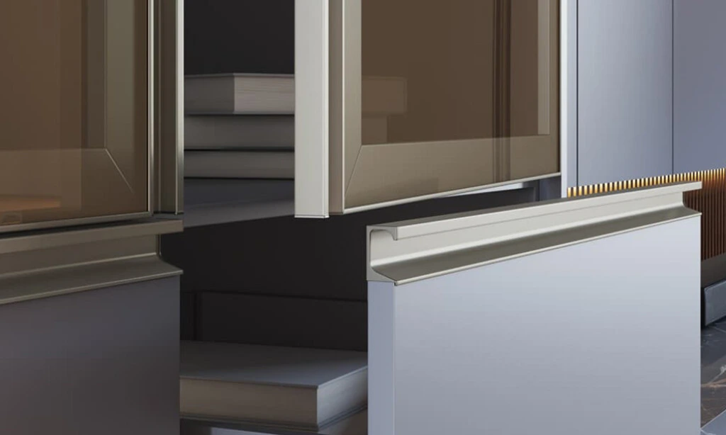 Perfil Tirador Para Mueble Rm 086 Champagne