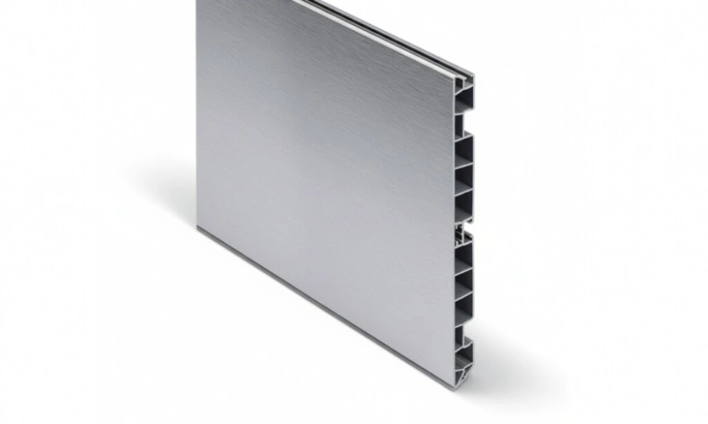 Zócalo De Pvc Terminación Inox 10cm- 713.27.263 Barra