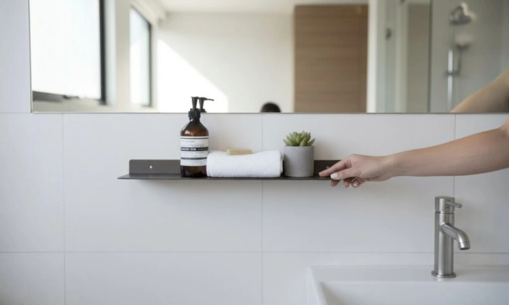 Estante Para Baño Grafito A167a 36 45 2