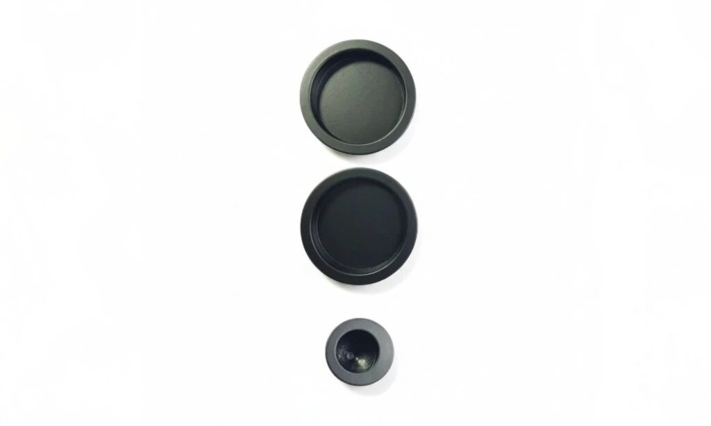 Kit Uñero Para Puerta Corrediza Negro