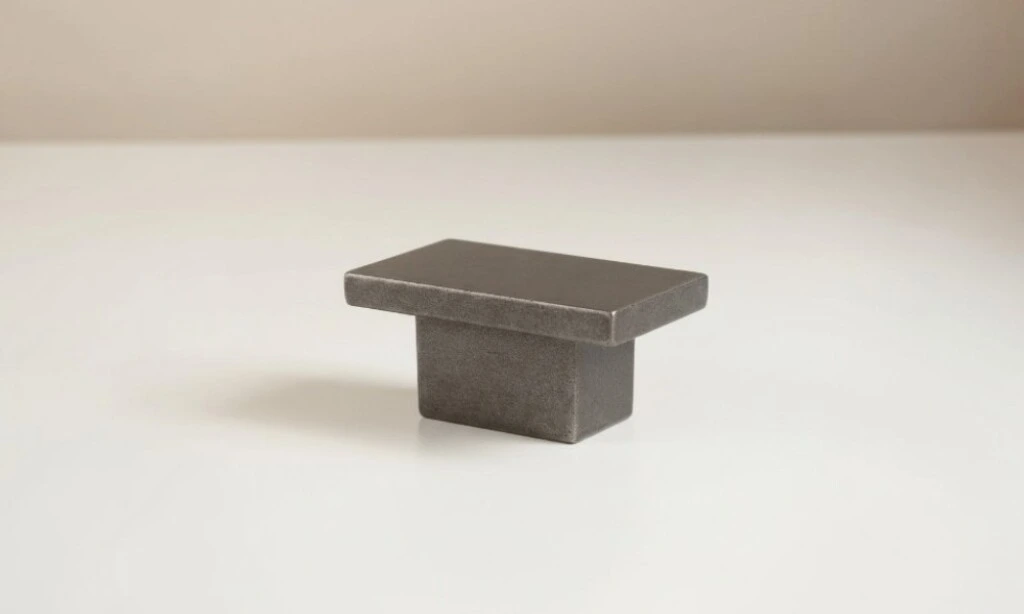 Tirador Cubo Z-2079 Plata Vieja
