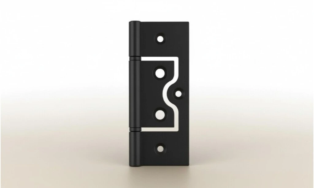 Bisagra Flap Negra 4x3" Ss-fh-a01