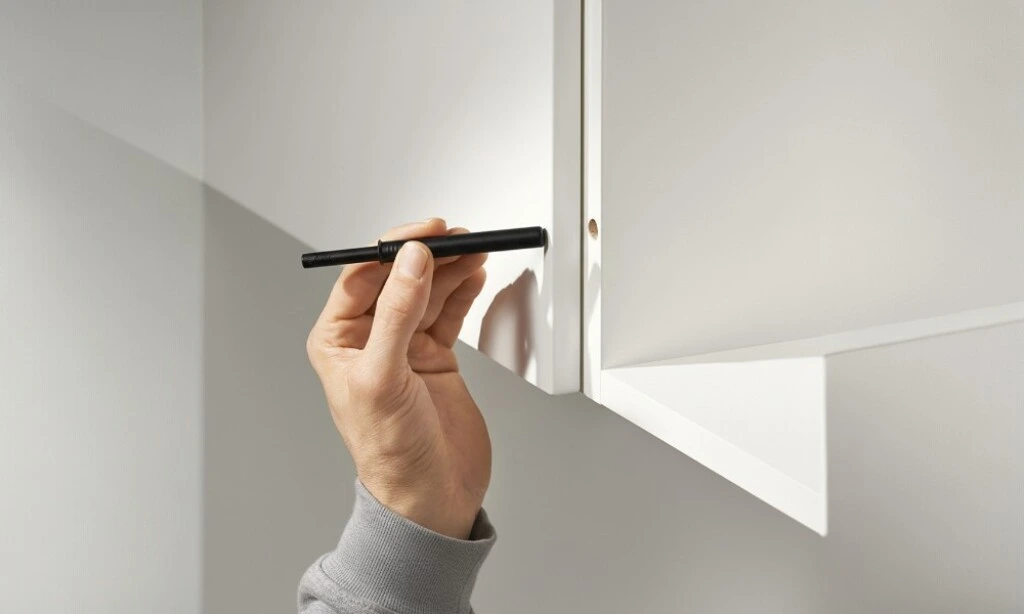 Blum Tip-on Corto C/iman P/pta Negro 956.1004 Jgo