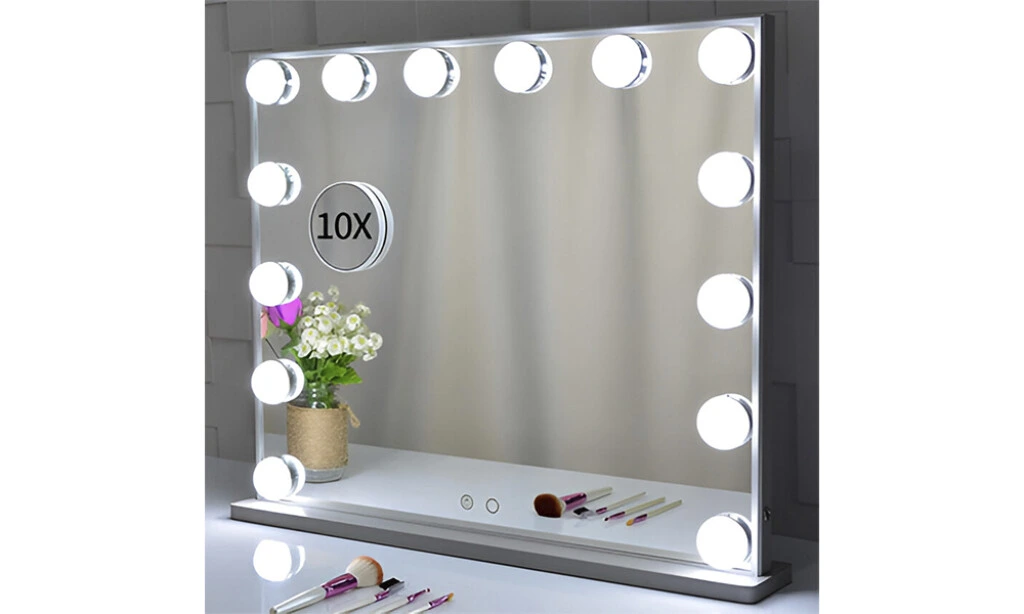 Espejo Maquillaje 14 Leds