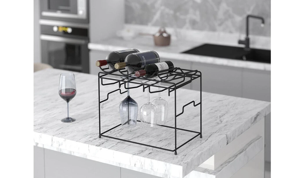 Soporte Para Botellas Y Copas S-4055-a