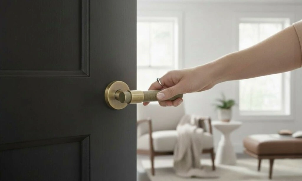 Manija Para Puerta Bronce Viejo Rs-910 Br