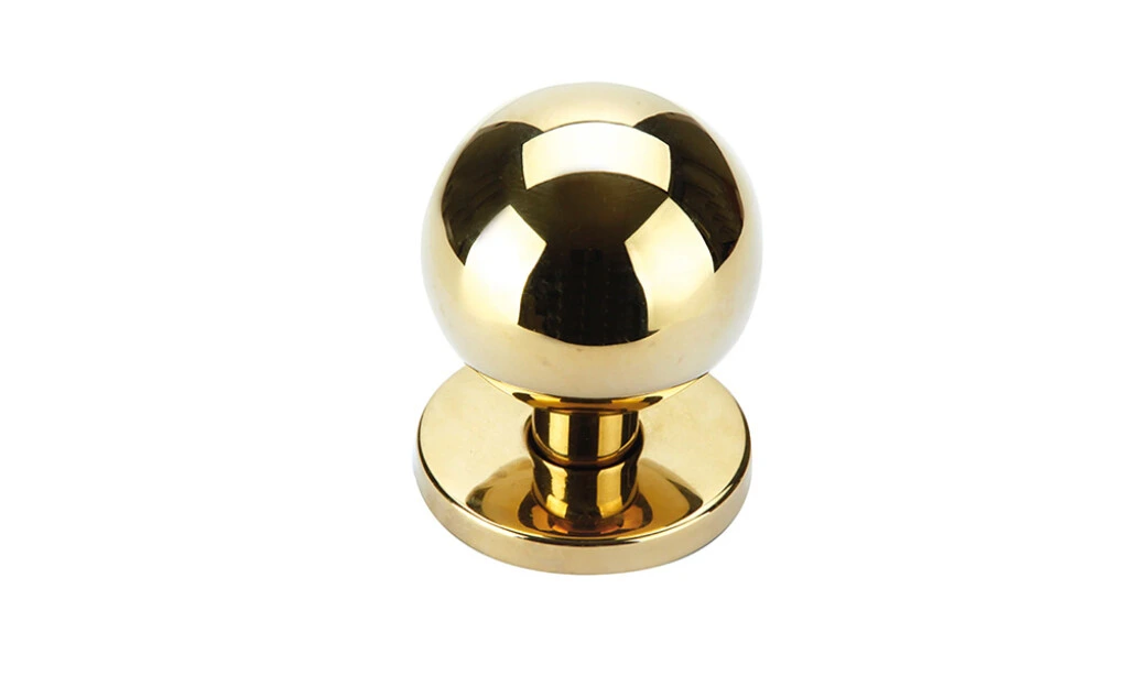Pomo Fijo Para Puerta Bronce Pi-23