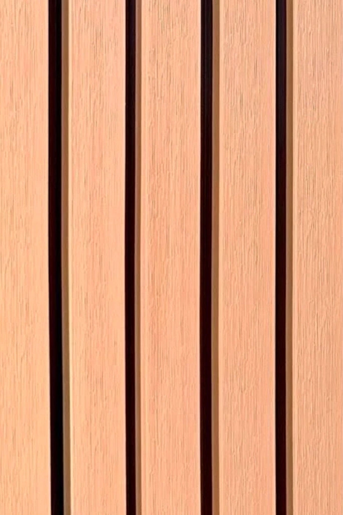 PANEL WPC RIPADO EXTERIOR - PANEL RIPADO EXTERIOR WPC CO-EXTRUIDO JE23 MAPLE 2850X219X26MM (UNIDAD)