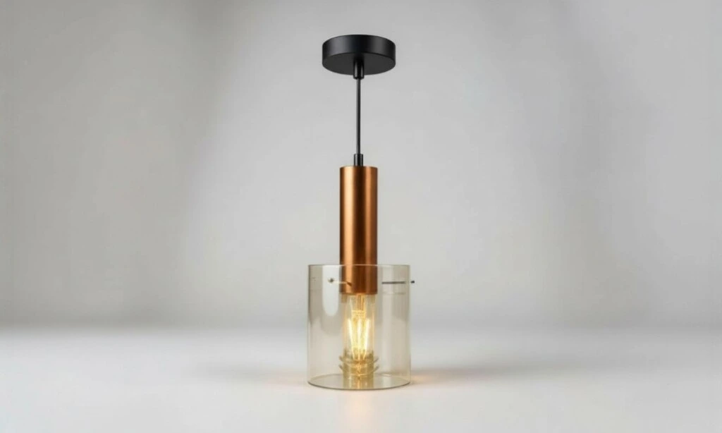 Luminaria Decorativa Hd-1386-1 Bronce