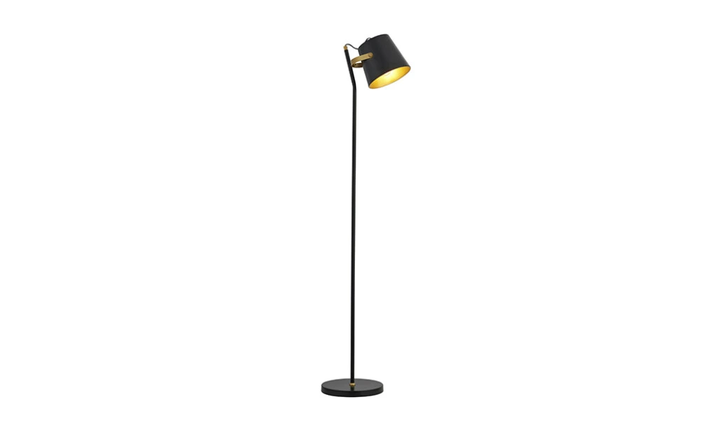 Luminaria De Piso Para Living Industrial Hf2155