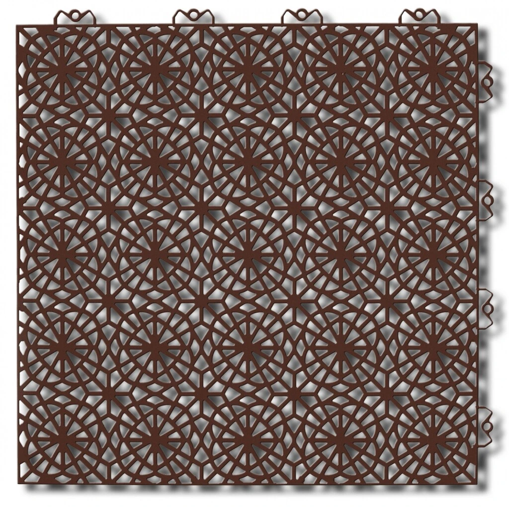 BERGO XL - BALDOSAS BERGO XL CHOCOLATE BROWN 110CB30X (38X38CM) ESP 10,1MM (BALDOSAS)