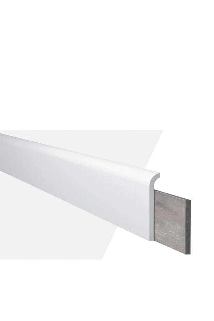 Zocalo RS1 - ZOCALO EN POLIESTIRENO EXTRUIDO BLANCO RS1 (110X18X2440MM) (UNIDAD)