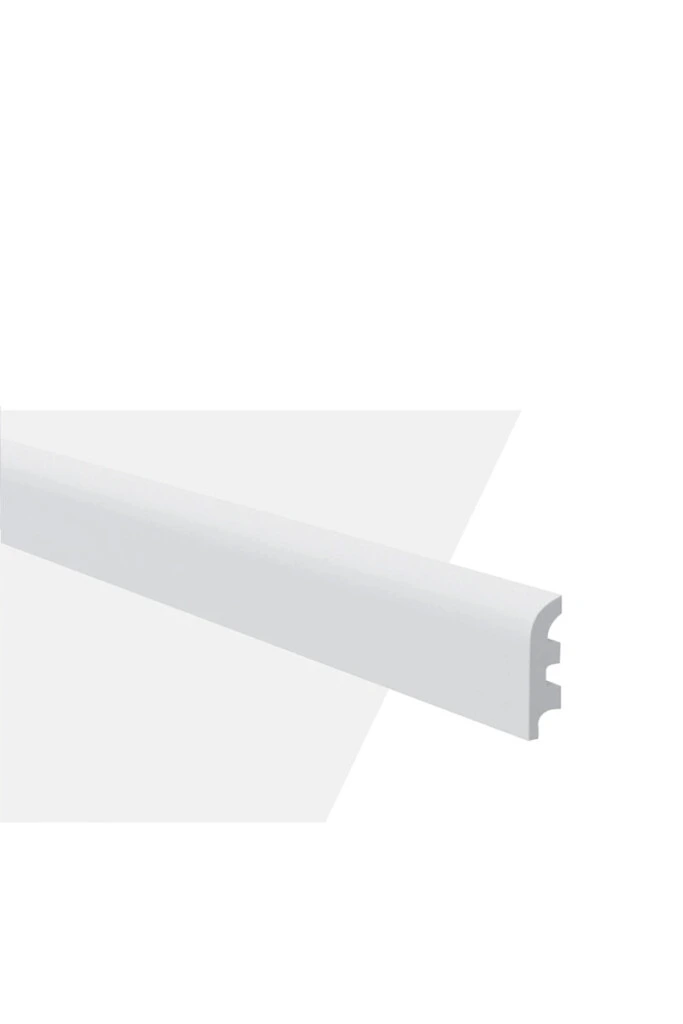 Zocalo DB6 - ZOCALO EN POLIESTIRENO EXTRUIDO BLANCO DB6 (55X15X2440MM) (UNIDAD)