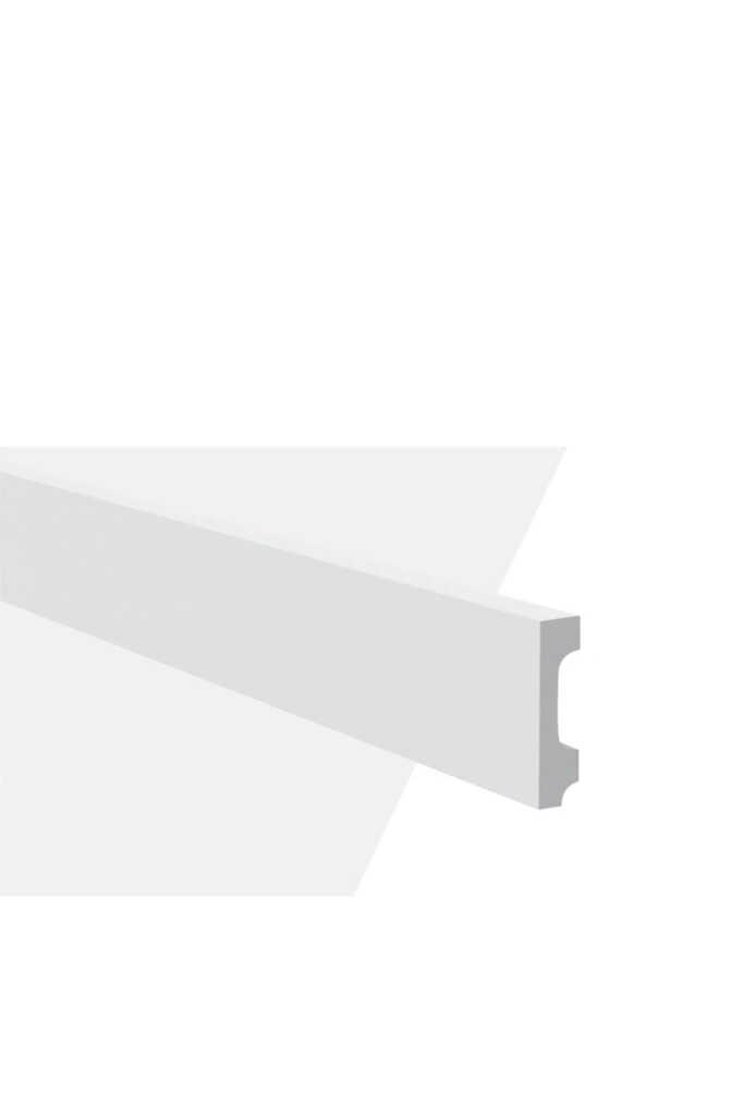 Zocalo FN7 - ZOCALO EN POLIESTIRENO EXTRUIDO BLANCO FN7 (70X13X2000MM) (UNIDAD)