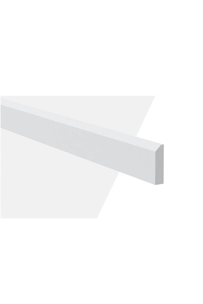 Contramarco WB4G - CONTRAMARCO EN POLIESTIRENO EXTRUIDO BLANCO WB4G (50X13X2440MM) (UNIDAD)