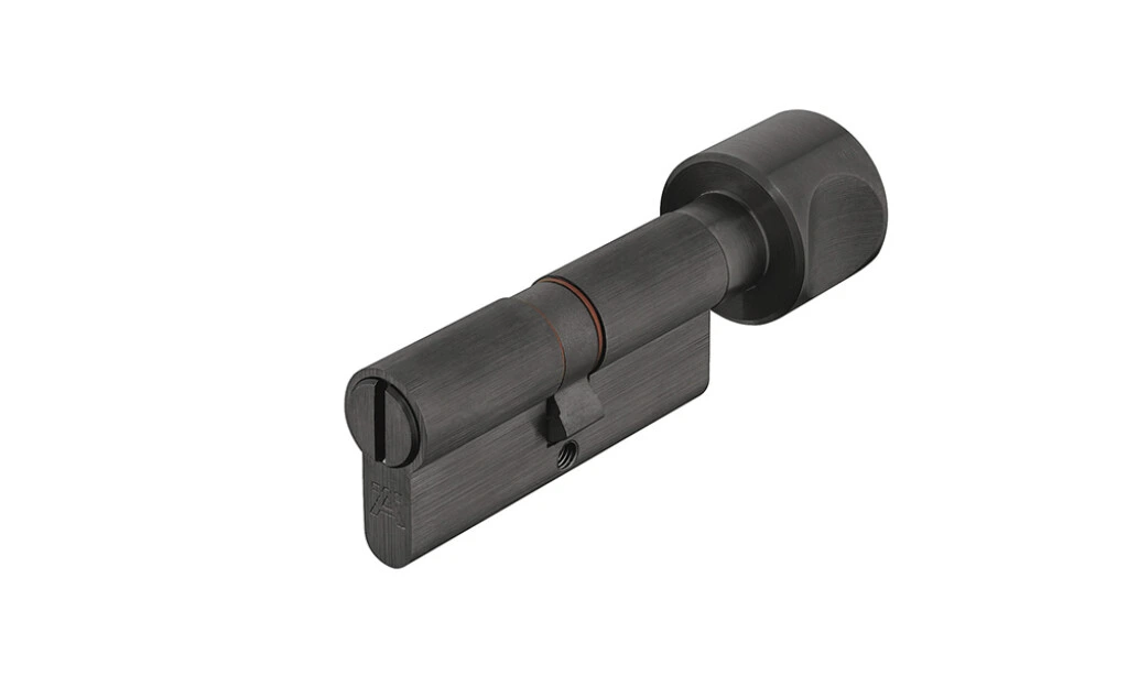 Cilindro Para Puerta Interior Negro 35.5+35.5mm 916.91.932