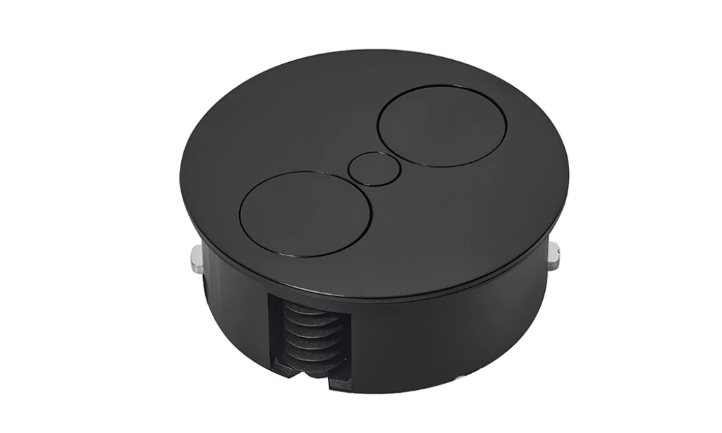 Enchufe Giratorio Twist 820.08.310 Negro