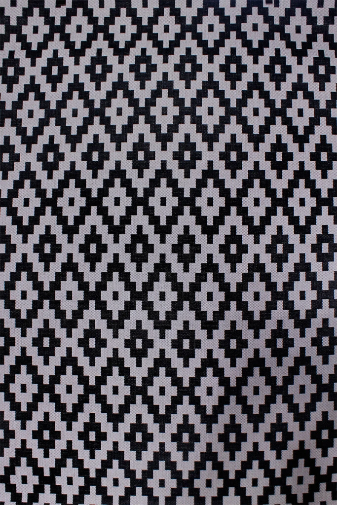 LINEO - ALFOMBRA LINEO LIN/6883/9H08/ 200X290 BLACK/WOOL (UNIDAD)