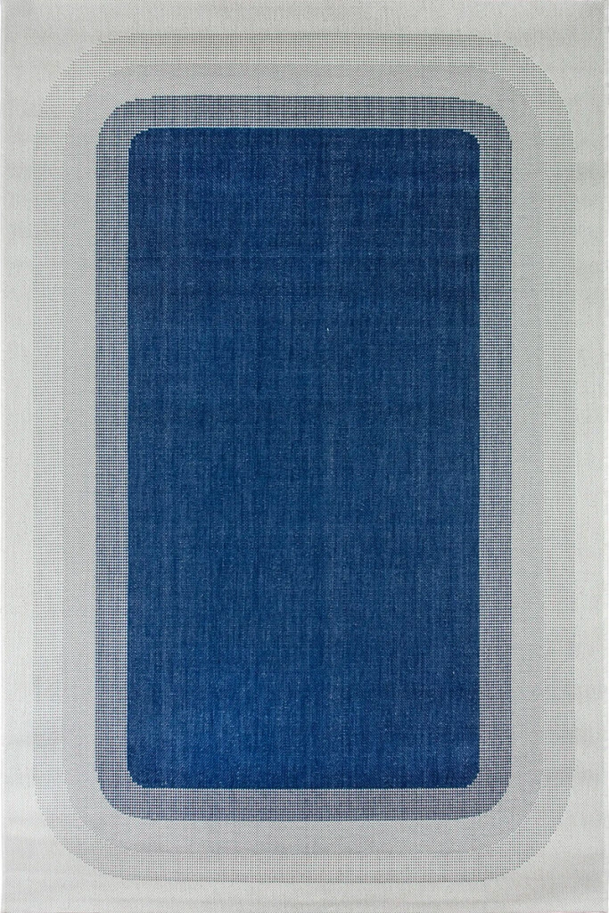 LINEO - ALFOMBRA LINEO LIN/B079/H503/ 160X230 MIDNIGHT BLUE/WOOL (UNIDAD)