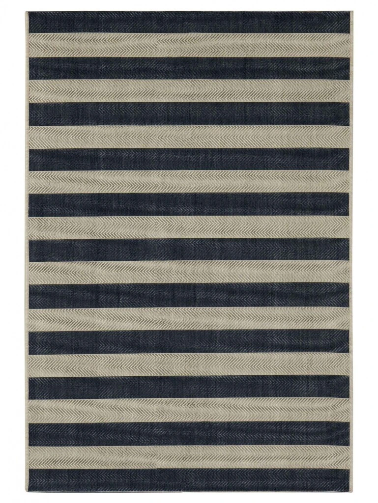 LINEO - ALFOMBRA LINEO LIN/5031/H501/ 160X230 WOOL/MIDNIGHT BLUE (UNIDAD)