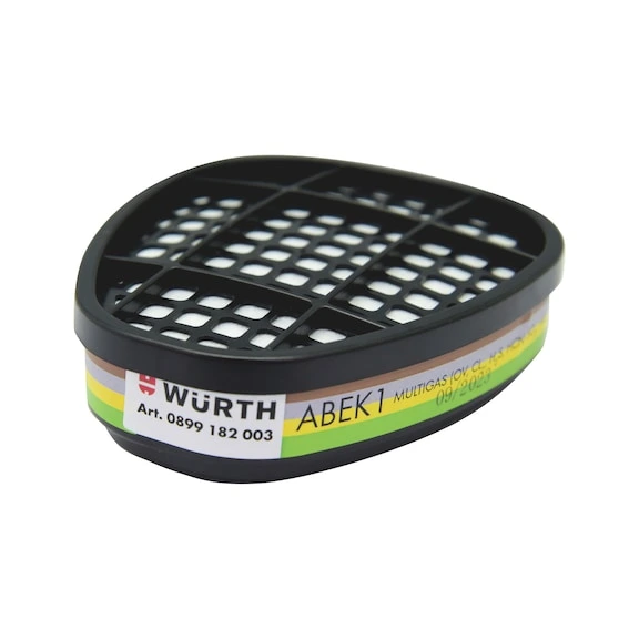 FILTRO GAS-MASCARILLA-ABEK1-WPG WURTH